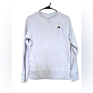 THE NORTH FACE - Fleece Heritage Patch Crew Sweatshirt Women Small Light Purple
